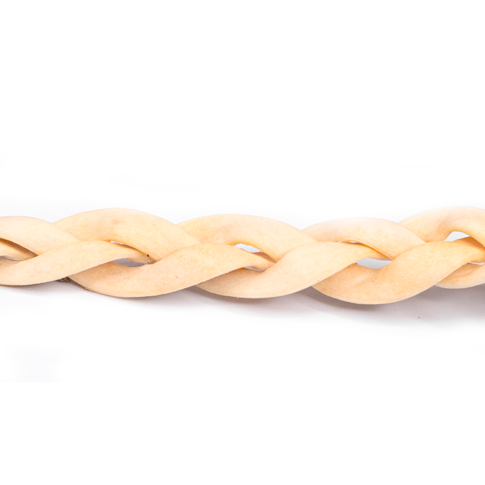 Snack'it | Flettet Bøffelhud 50cm i folie