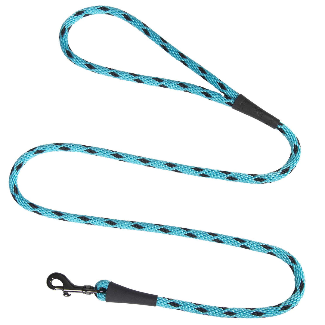 Mendota | Snap Leash | Black Ice Turquoise
