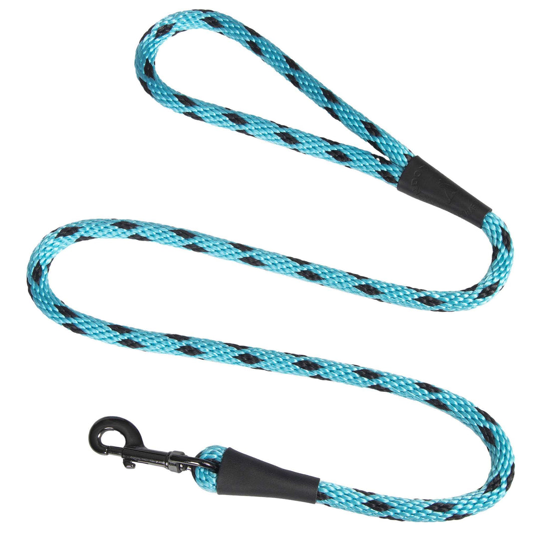 Mendota | Snap Leash | Black Ice Turquoise