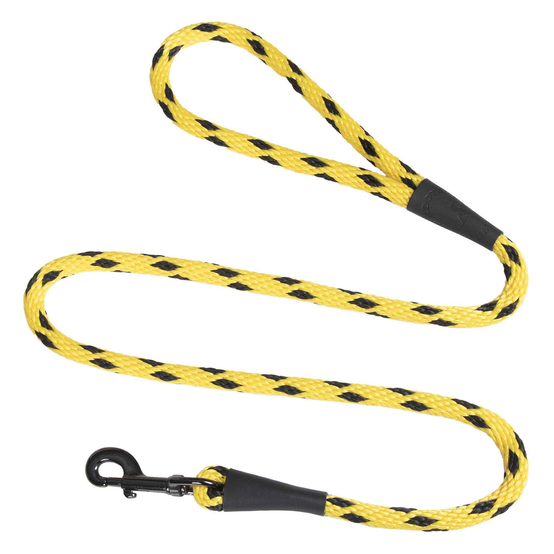 Mendota | Snap Leash | Black Ice Yellow