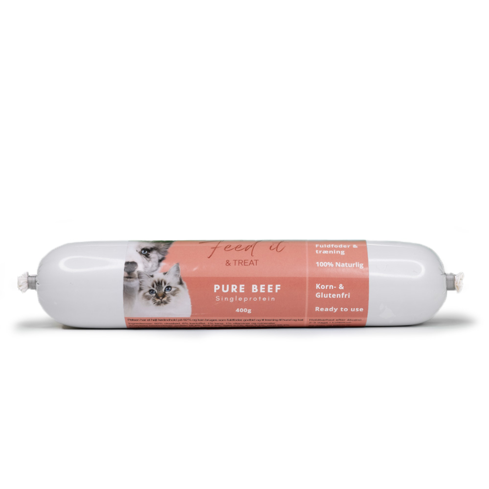 Feed'it & Treat | Singleprotein Okse 400g