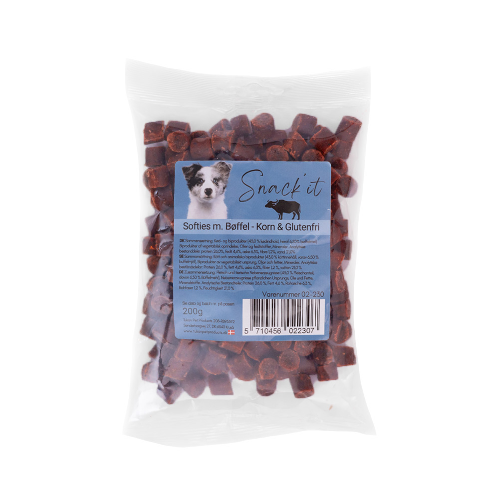Snack'it | Softies| Bøffel | 200 g