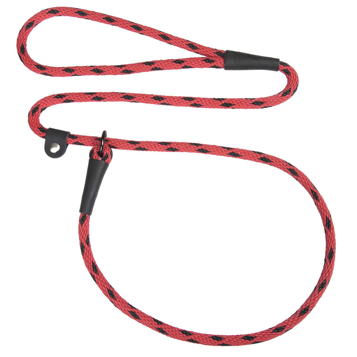 Mendota | Slip Leash | Black Ice Red