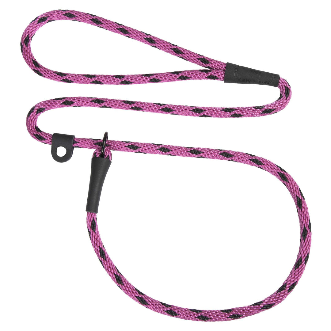 Mendota | Slip Leash | Black Ice Red Rasberry