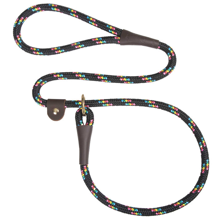 Mendota | Slip Leash | Black Confetti