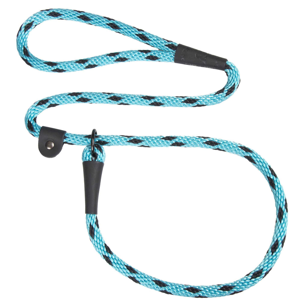 Mendota | Slip Leash | Black Ice Turquoise