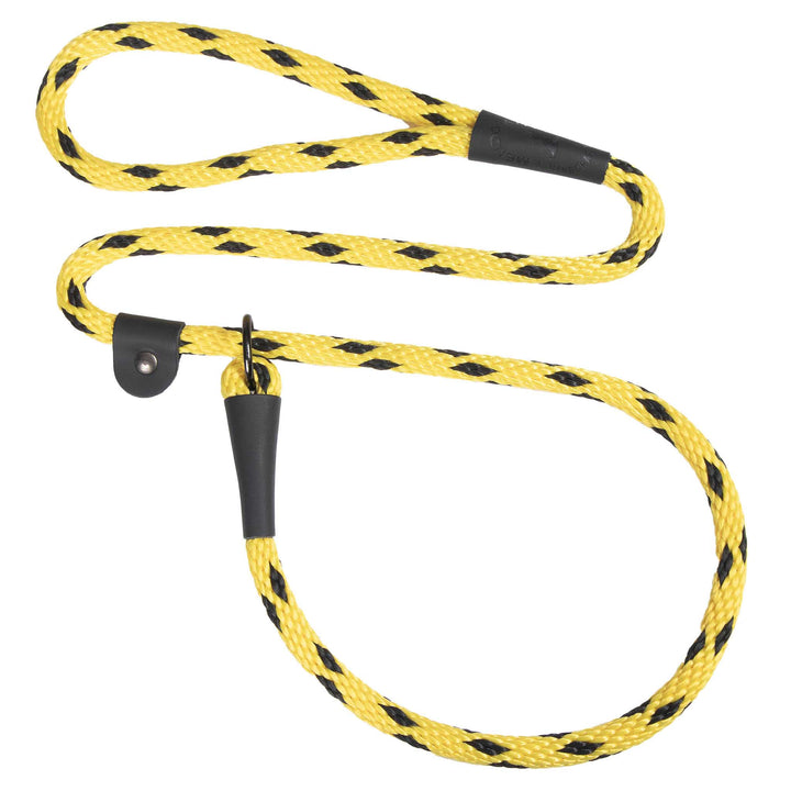 Mendota | Slip Leash | Black Ice Yellow