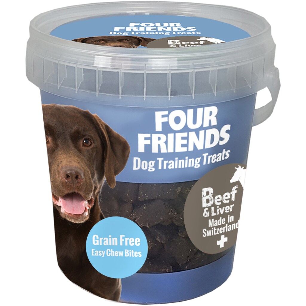 Four Friends | Training Treats Beef and Liver | 400g