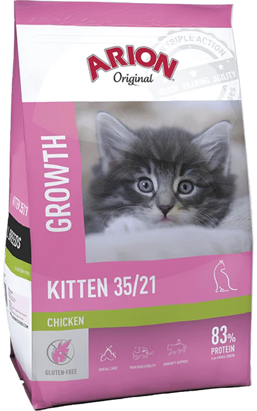 Arion Original Cat | Growth | Kitten | 2 kg | UDLØBER D. 23.06.26
