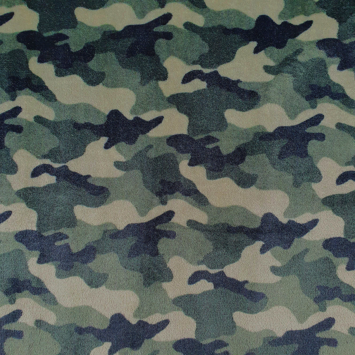 Wellness tæppe uden fyld | Grøn camouflage