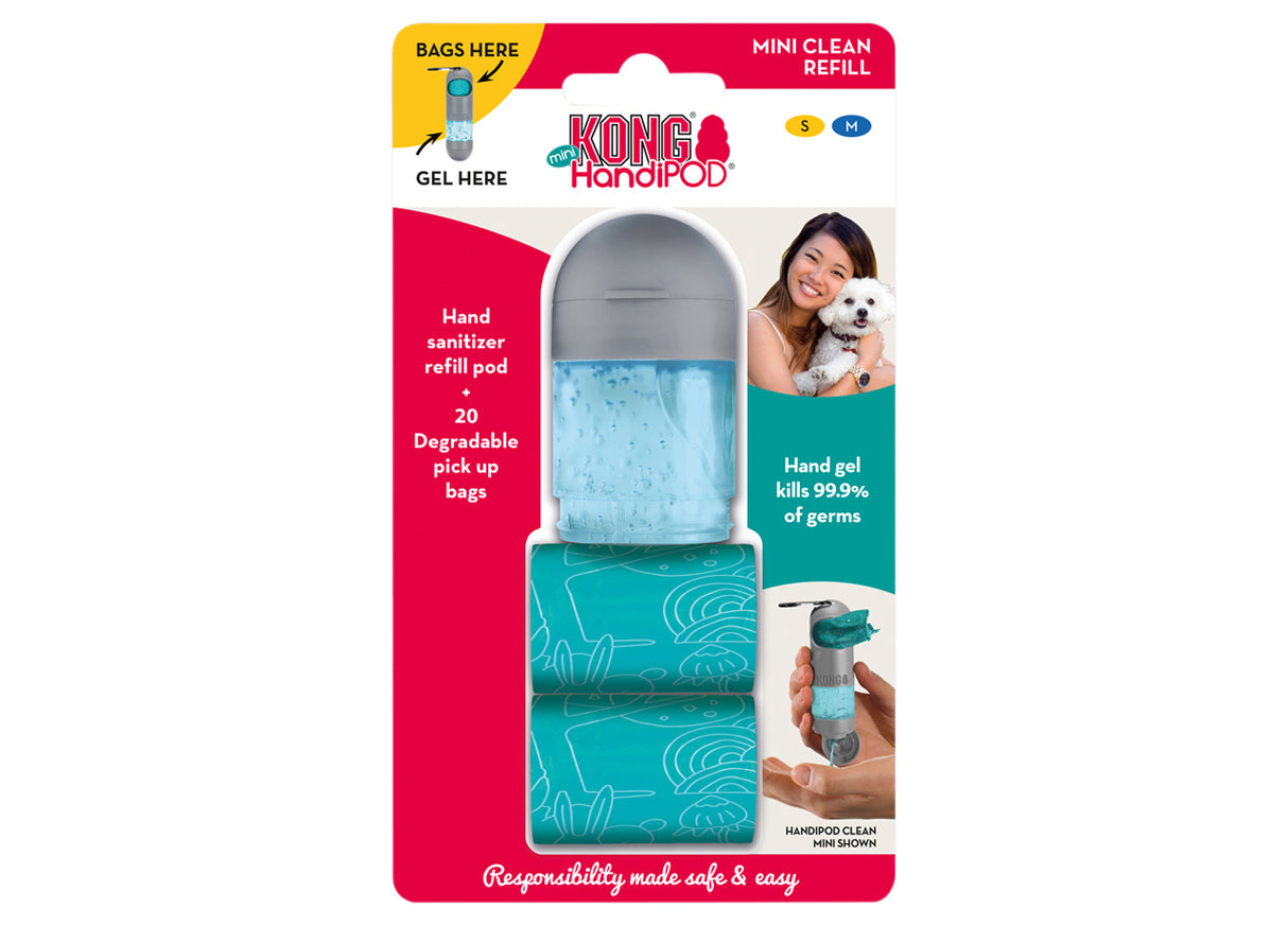 Kong | HandiPOD | Hundeposer og Håndgel refill OBS!