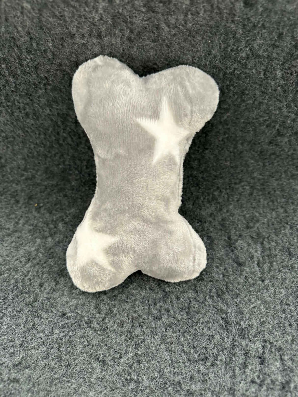 Wellness legetøj | Kødben | Grå med stjerner | Små