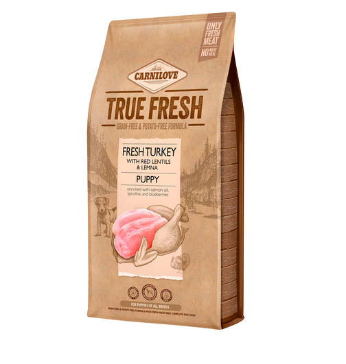 Carnilove True Fresh | Turkey | Puppy | 1,4 kg | UDLØBER 10.06.26