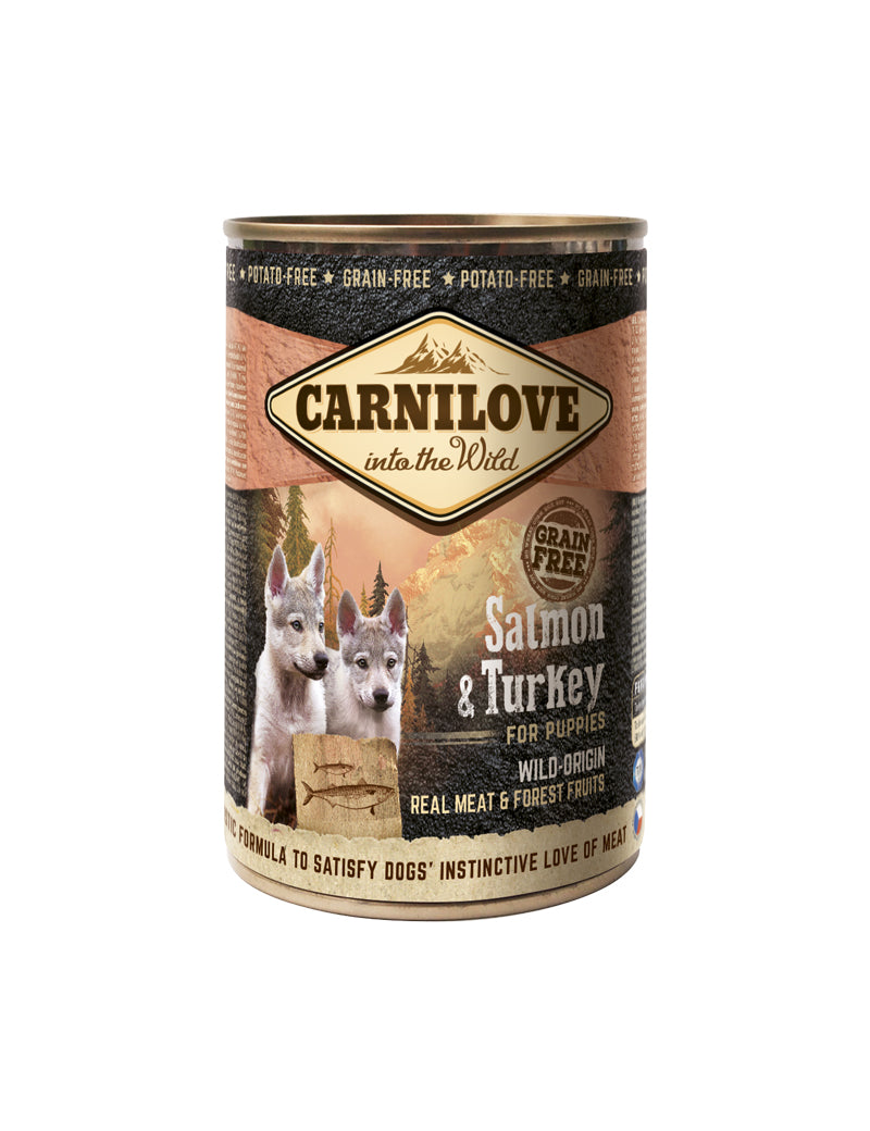 Carnilove Wild Meat Salmon & Turkey for Pupp 400 g