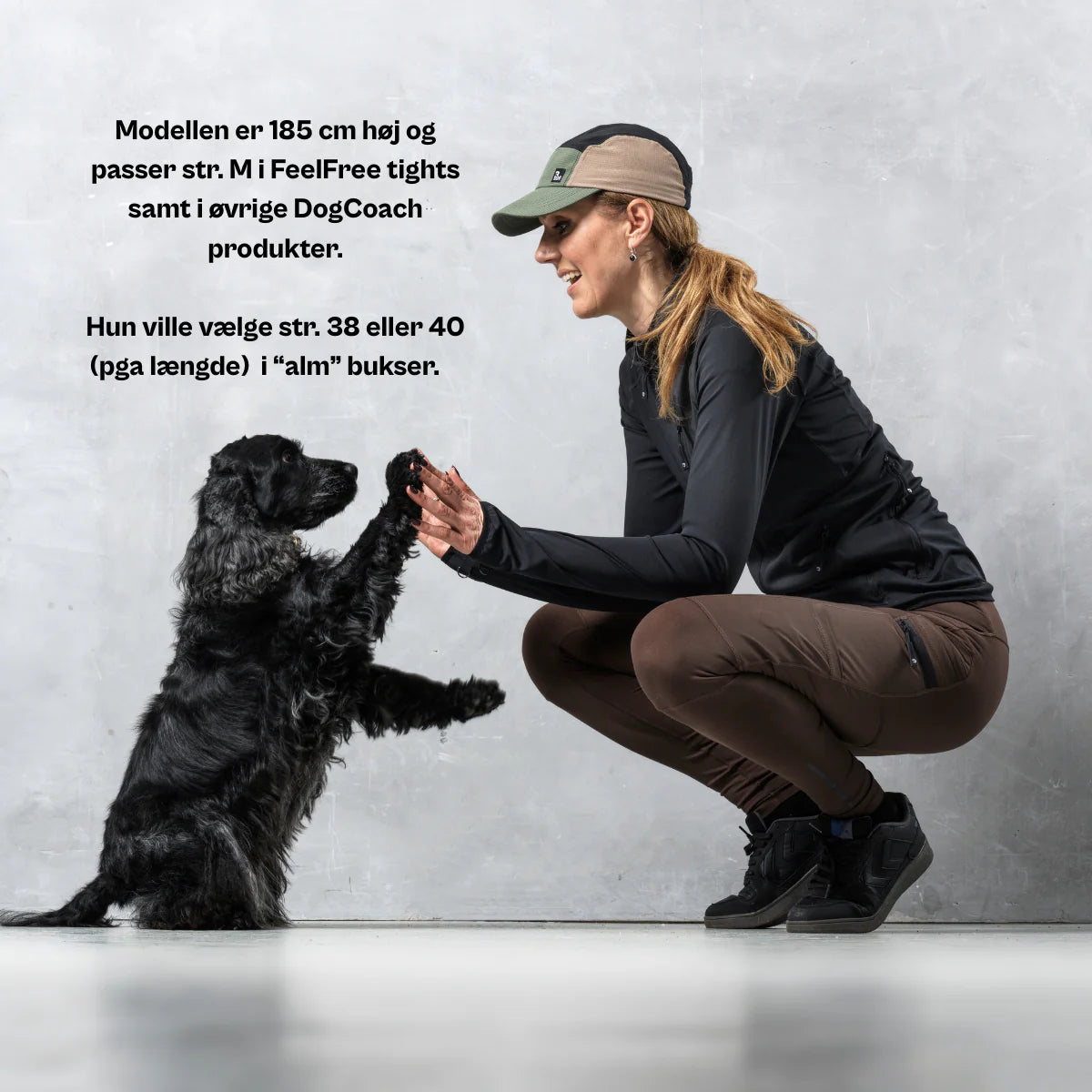 DC | FeelFree Dog Walker Tights | Bison | Coco