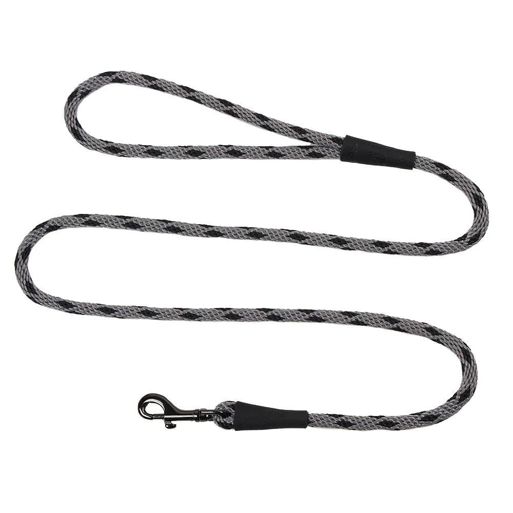 Mendota | Snap Leash | Black Ice Silver