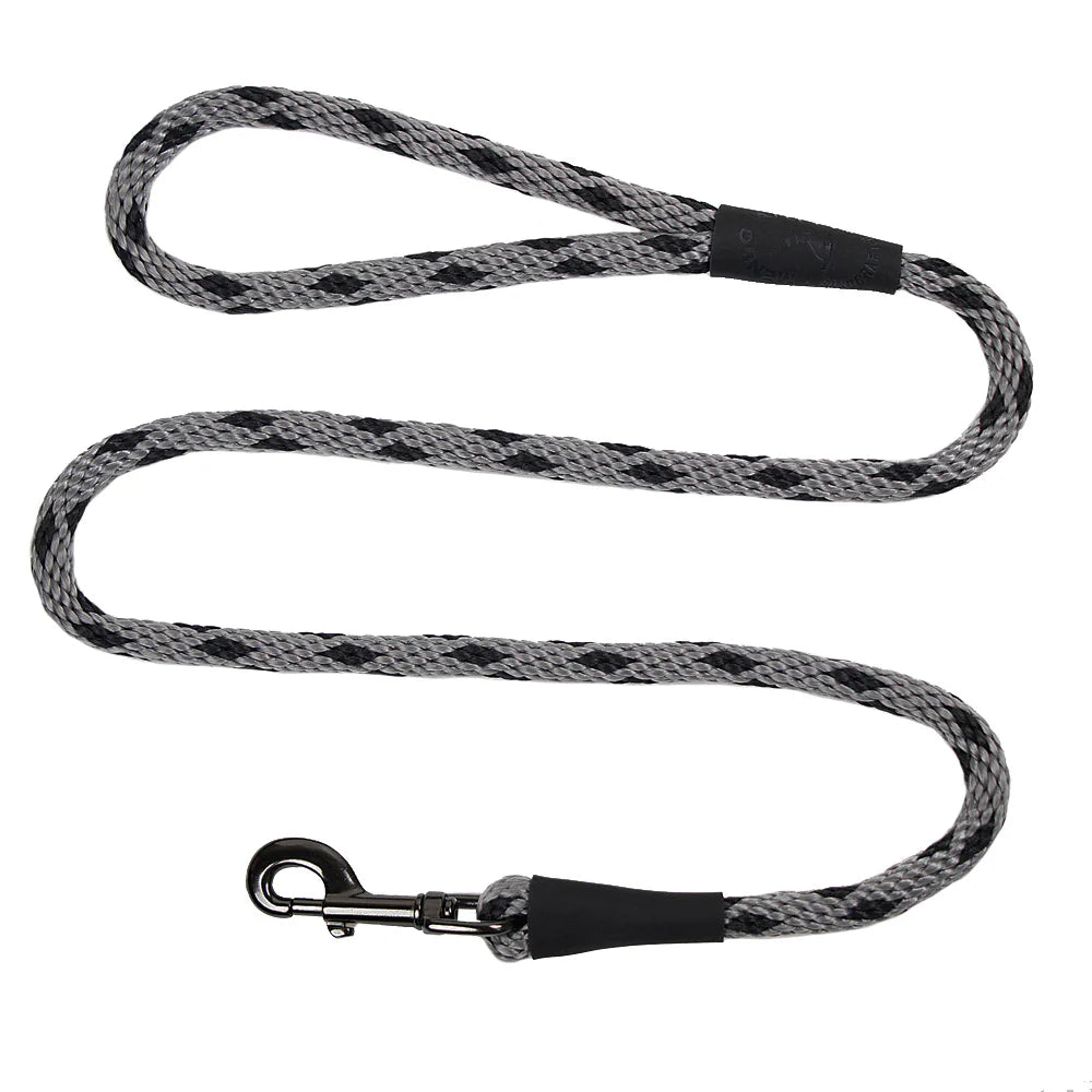Mendota | Snap Leash | Black Ice Silver