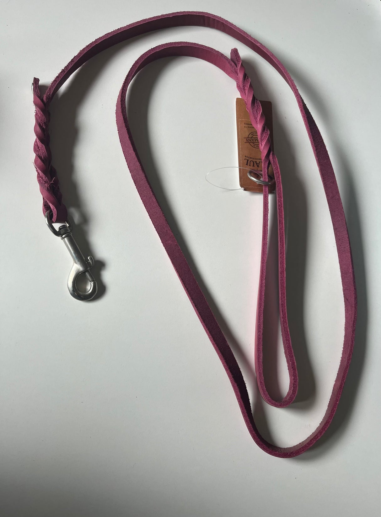 Maul | Læderline Mono Pop | Hindbær