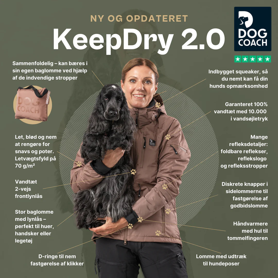 DC | KeepDry Overgangsjakke 2.0 | Sort | Kato