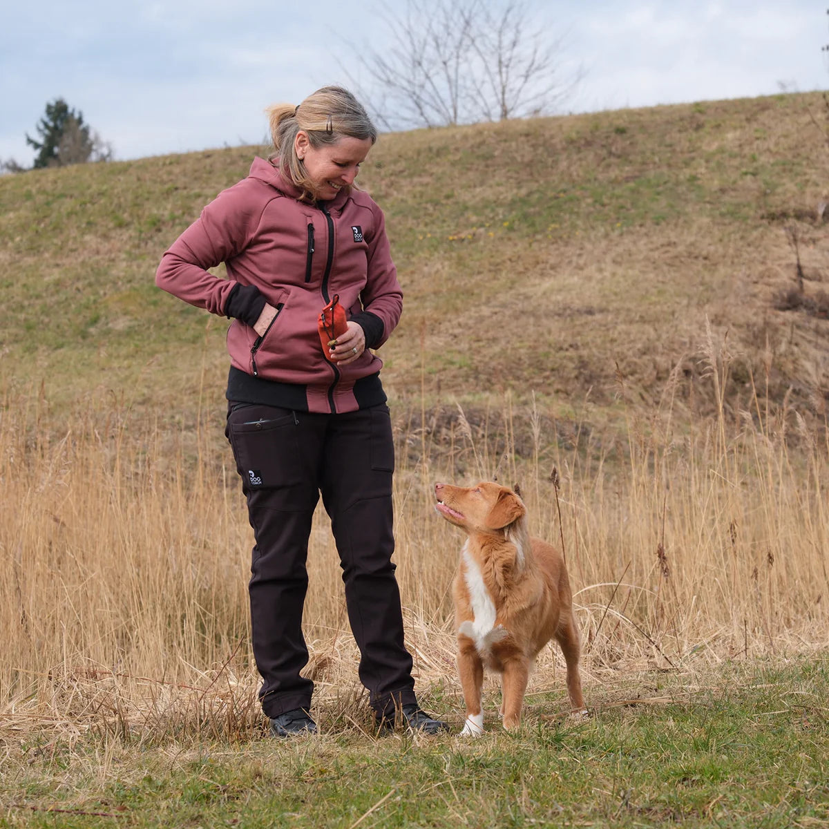 Hundelufter Hoodie 2.0 | Unisex | Rosewood | Lola