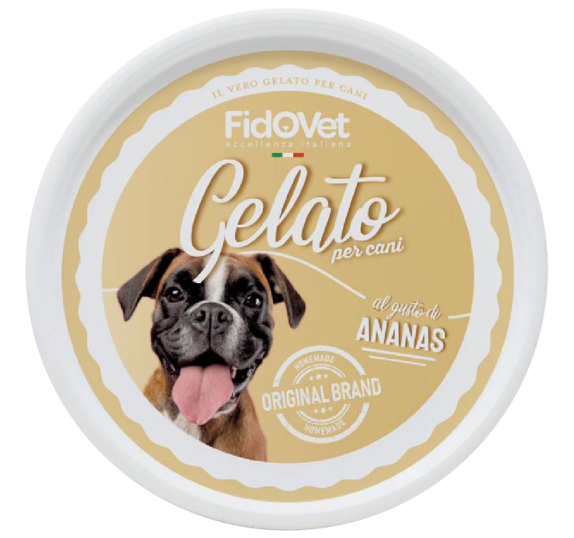 FidOOvet | Gelato hundeis | Ananas