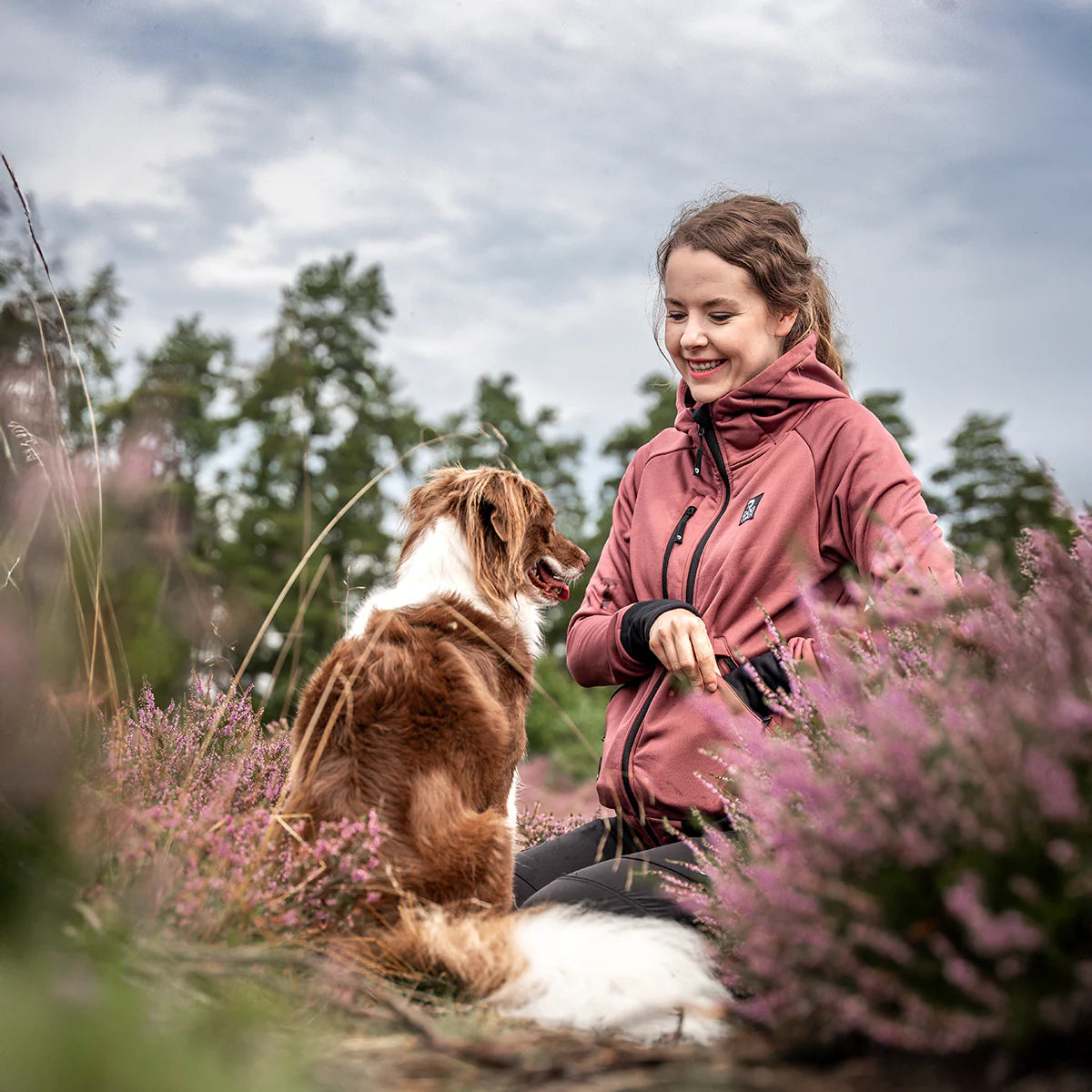 Hundelufter Hoodie 2.0 | Unisex | Rosewood | Lola