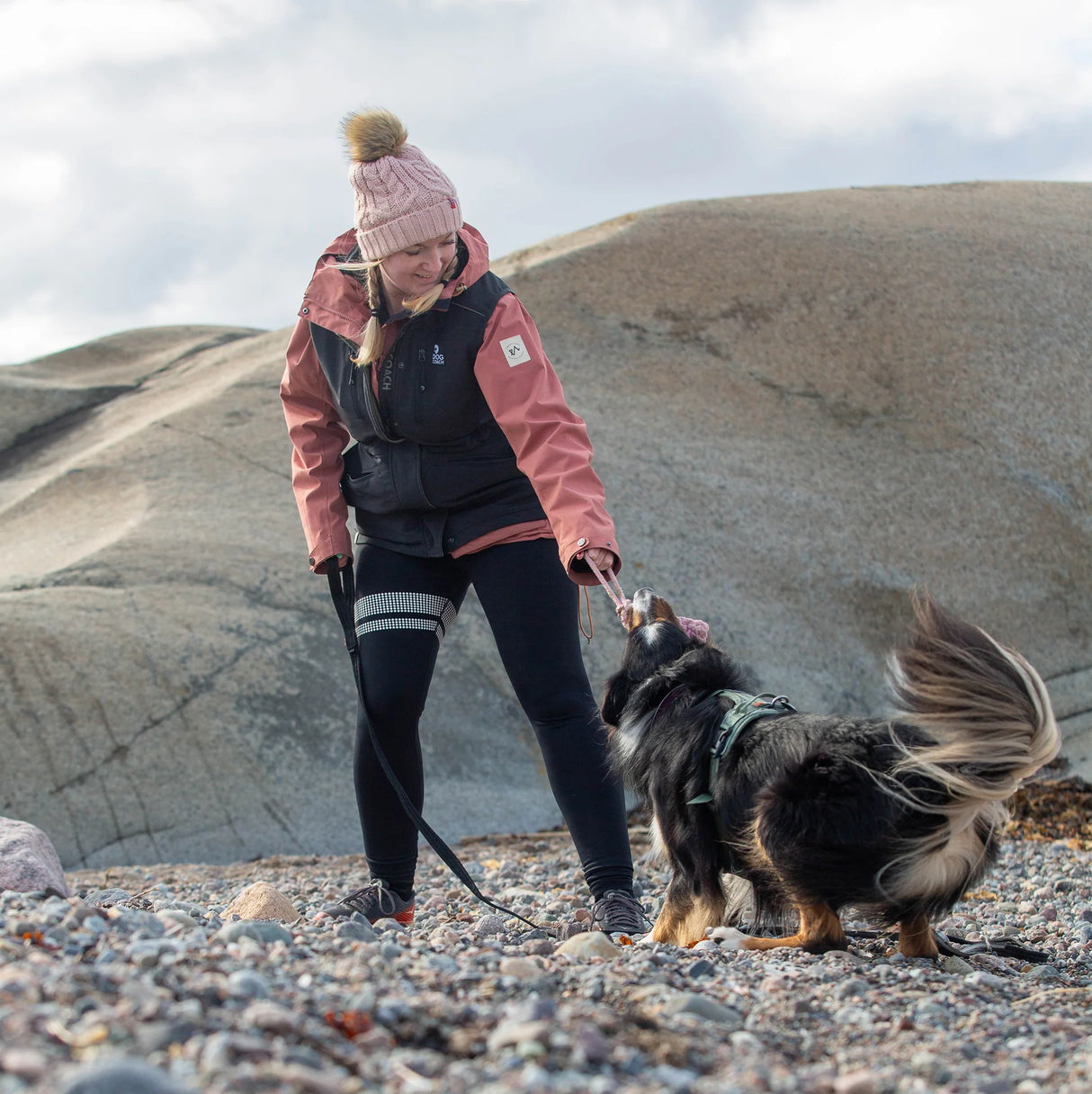 DC | Elite Hundetræningsvest | Sort | Bamboo