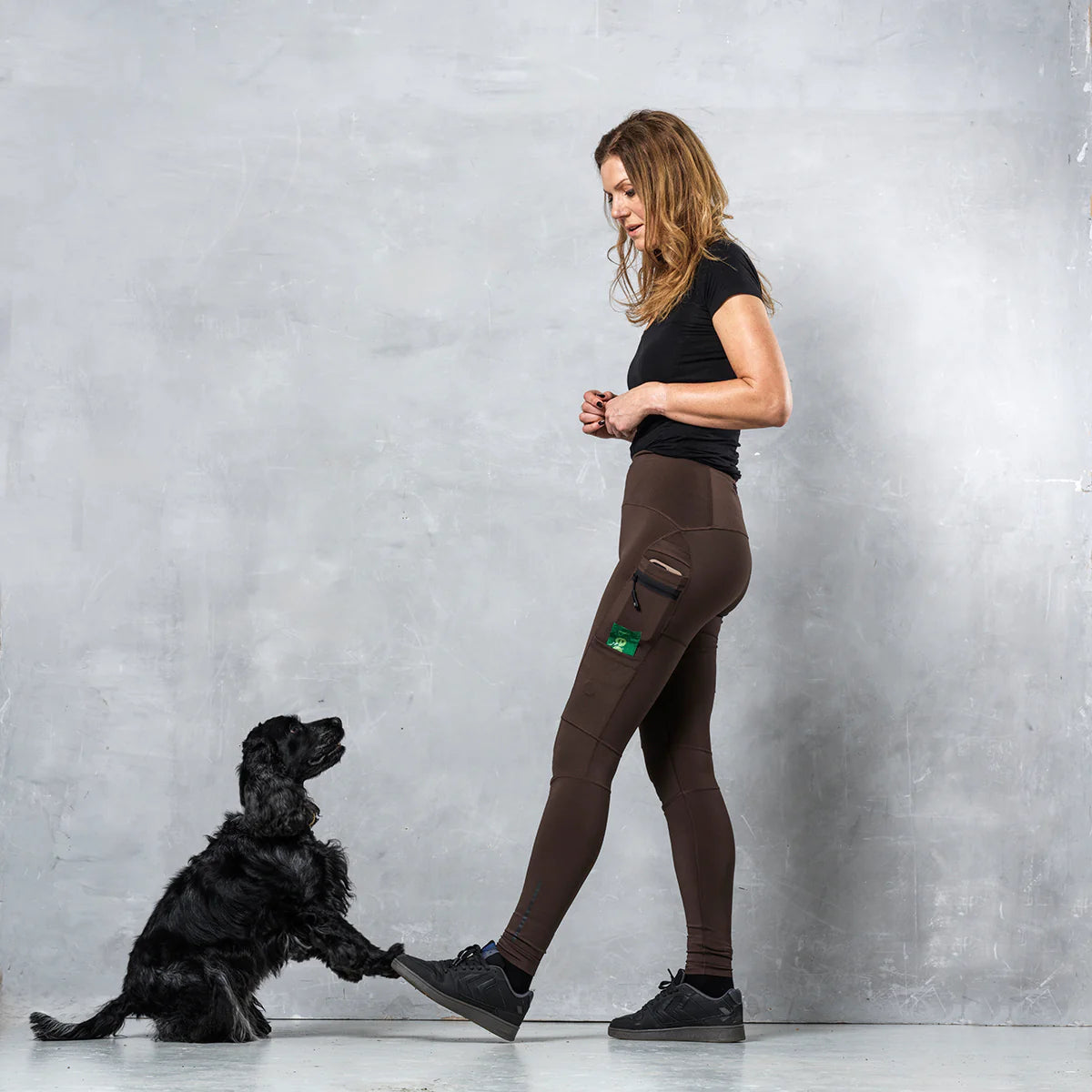 DC | FeelFree Dog Walker Tights | Bison | Coco