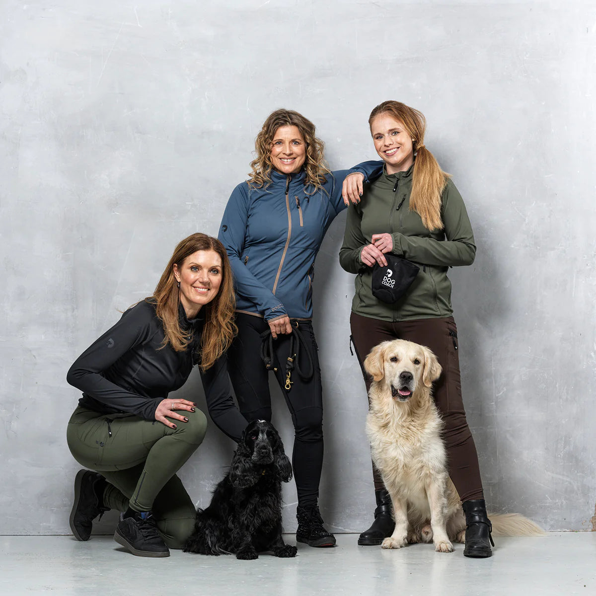 DC | FeelFree Dog Walker Zip Jacket | Sort | Musli