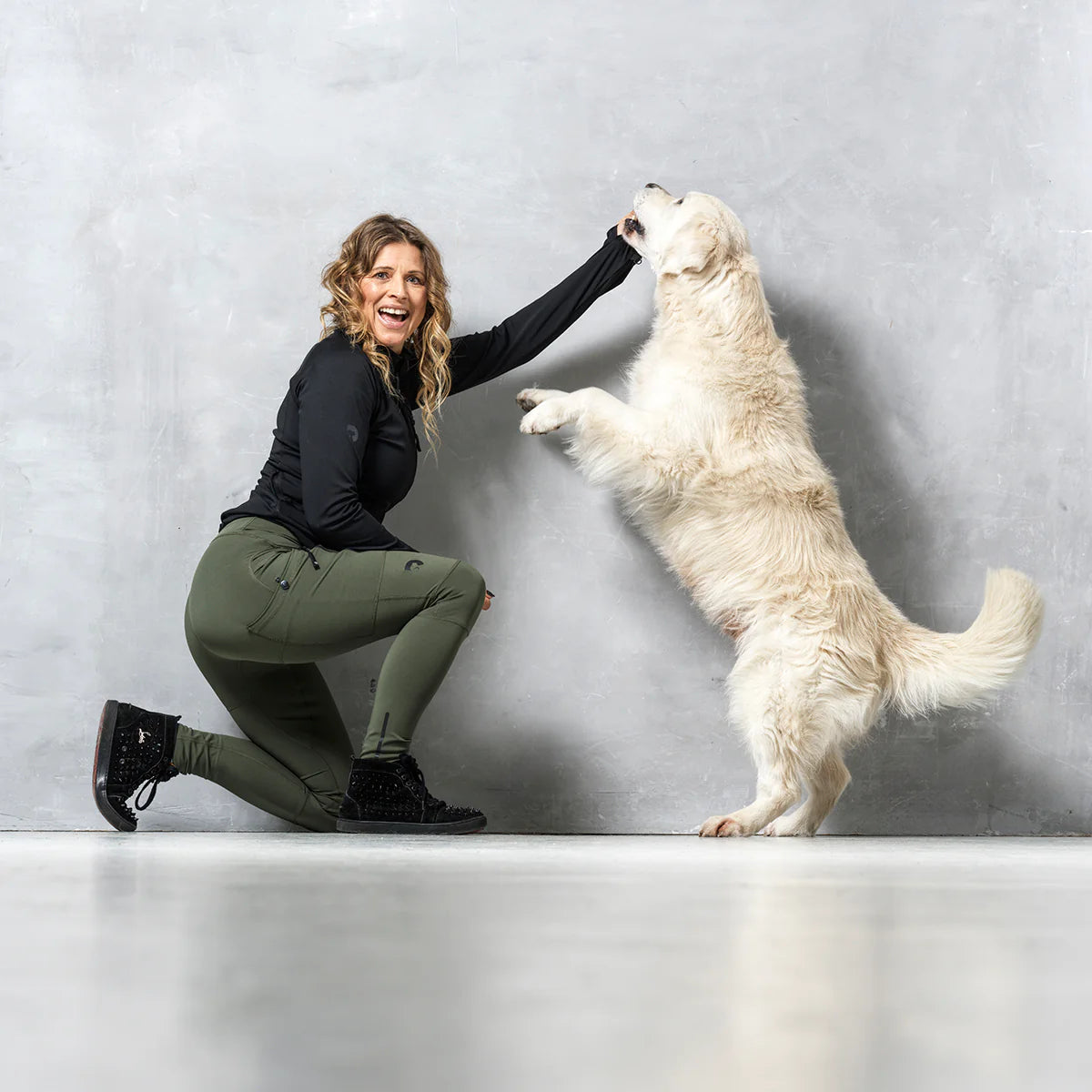 DC | FeelFree Dog Walker Zip Jacket | Sort | Musli