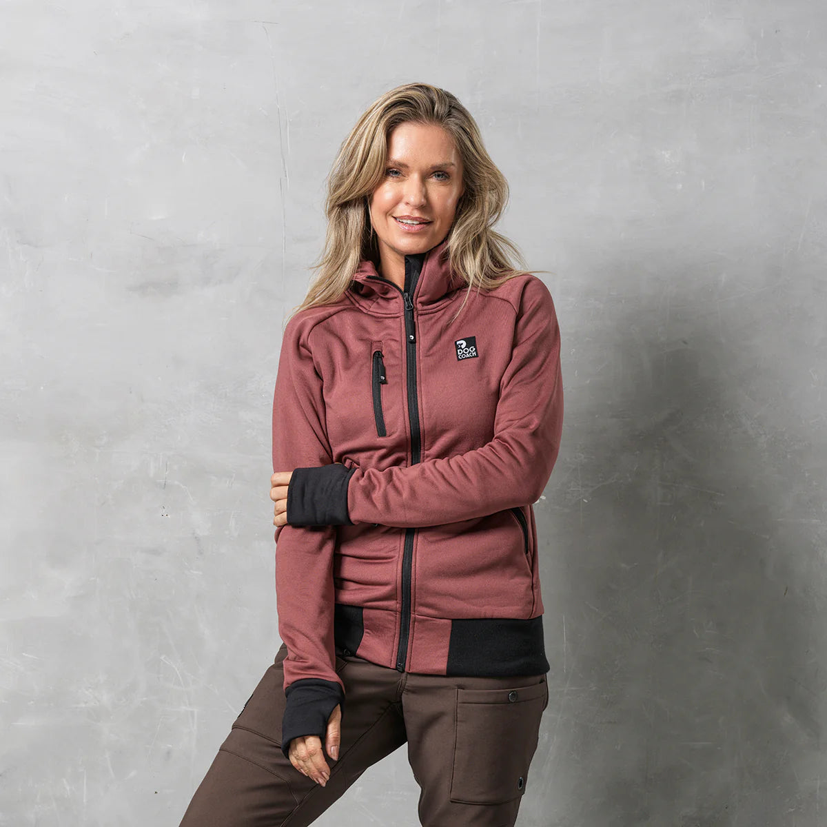 Hundelufter Hoodie 2.0 | Unisex | Rosewood | Lola