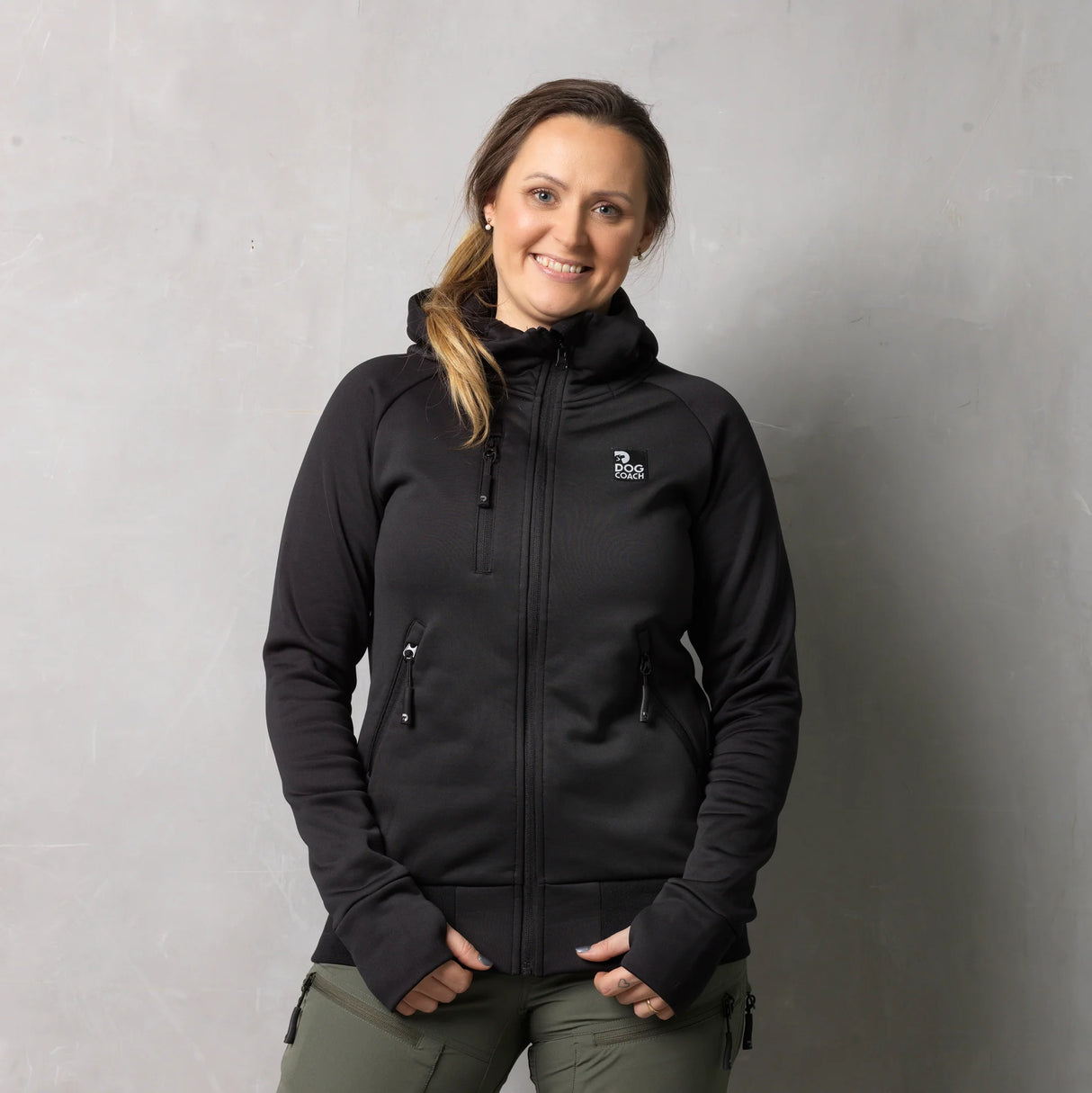 DC | Hundelufter Hoodie | Sort | Luna | Unisex