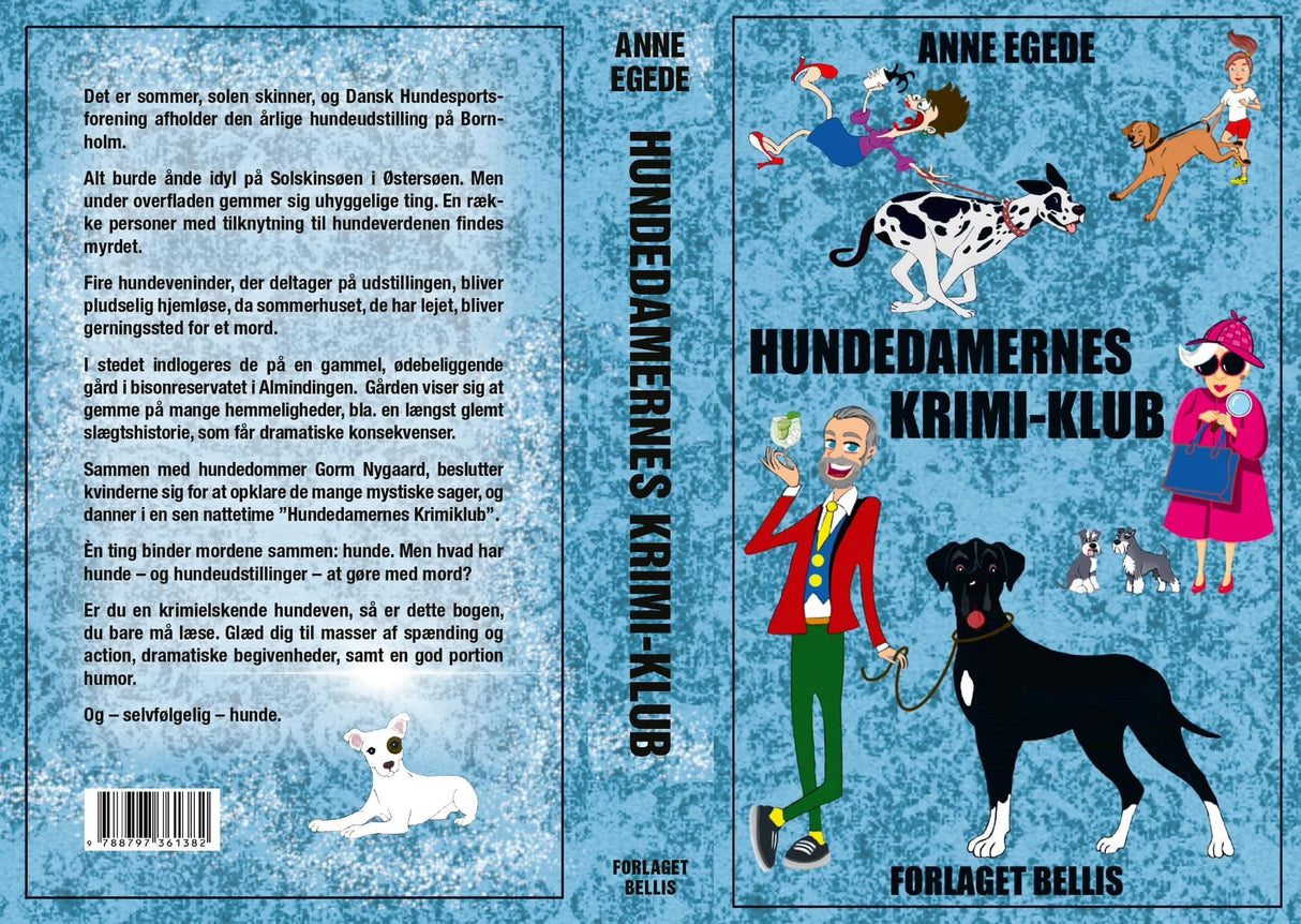 Bog | Hundedamernes Krimi-klub | Anne Egede