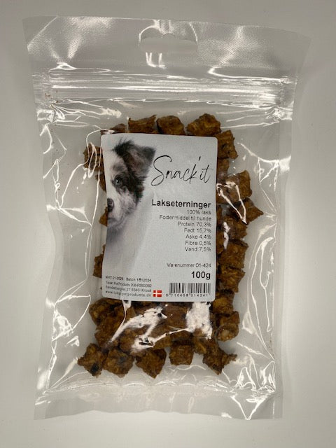Snack'it | Fisk | Lakseterninger 100g