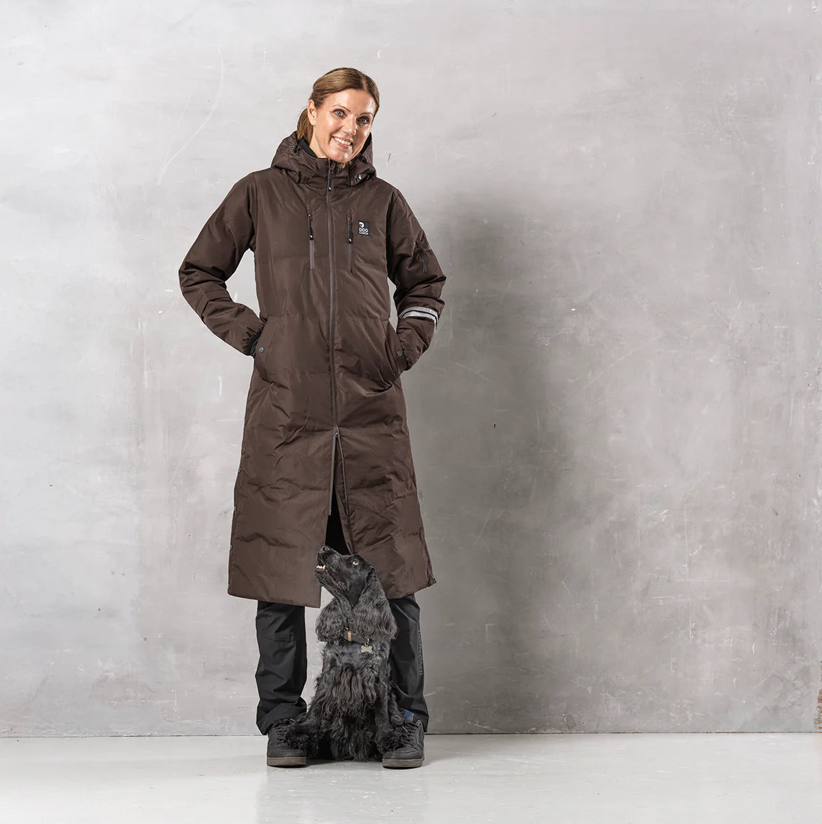 DC | Lang KeepDry Jakke | Bison | Molly