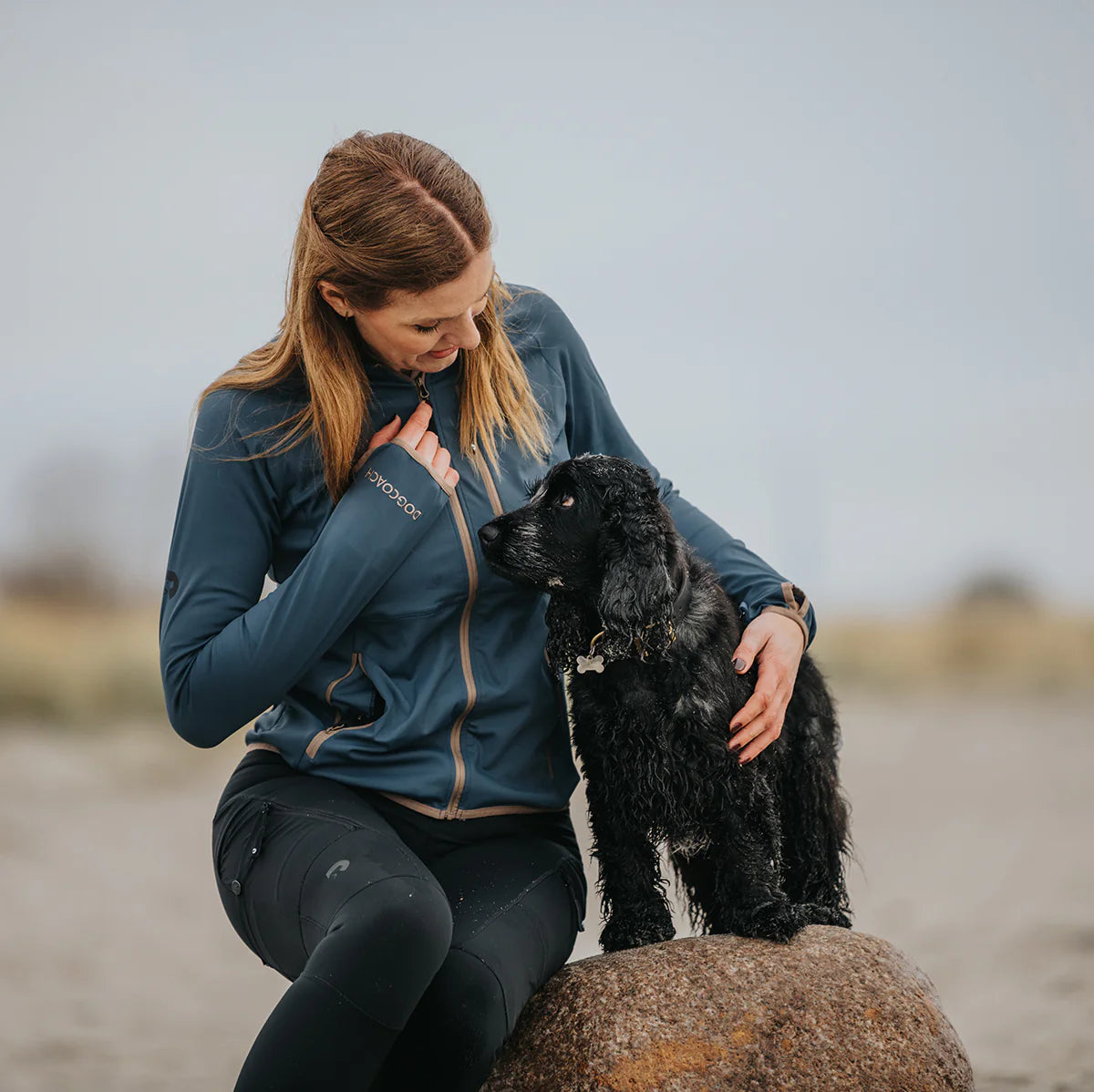 DC | FeelFree Dog Walker Zip Jacket | Sky | Alva