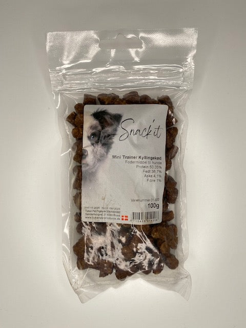 Snack'it | Mini Trainers | Kyllingekød 100g
