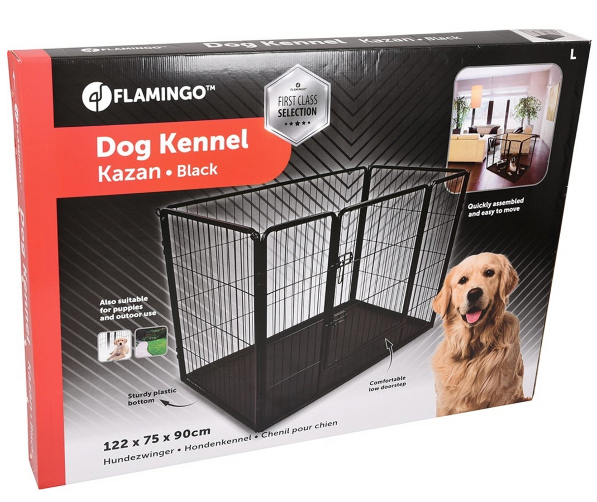 Kazan Hvalpegård | Sort