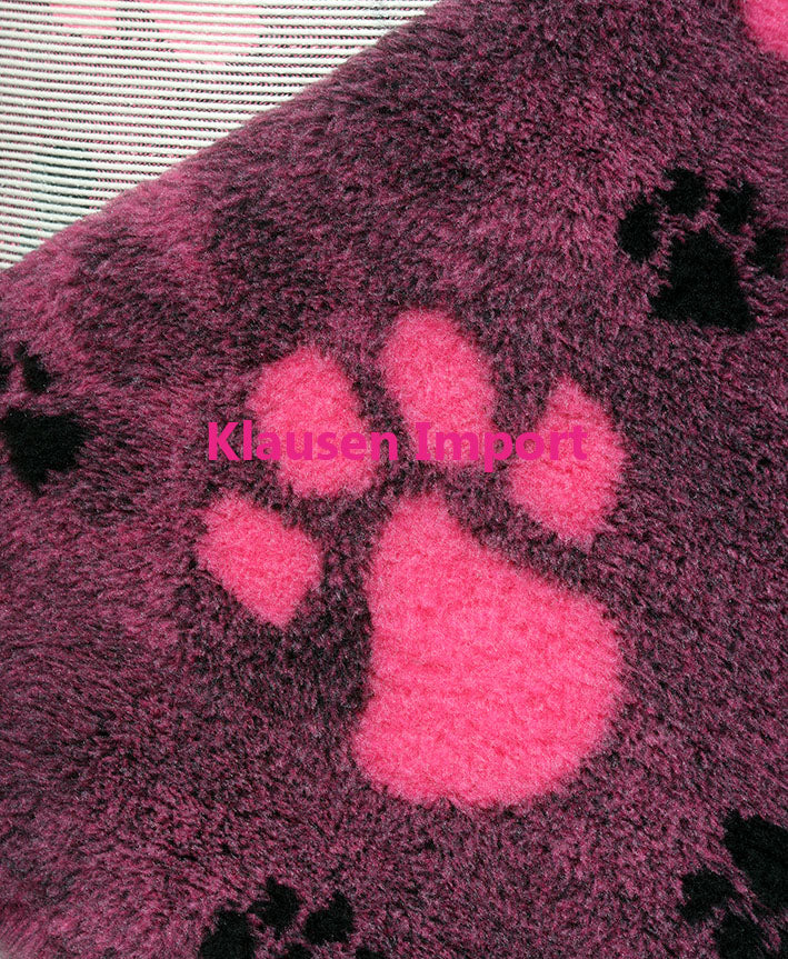 Vetbed | Pink Meleret m. Pink Pote (stor) | Skridsikker