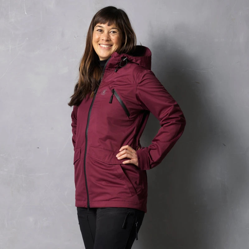 DC| Shell Jakke | Burgundy | Lilo