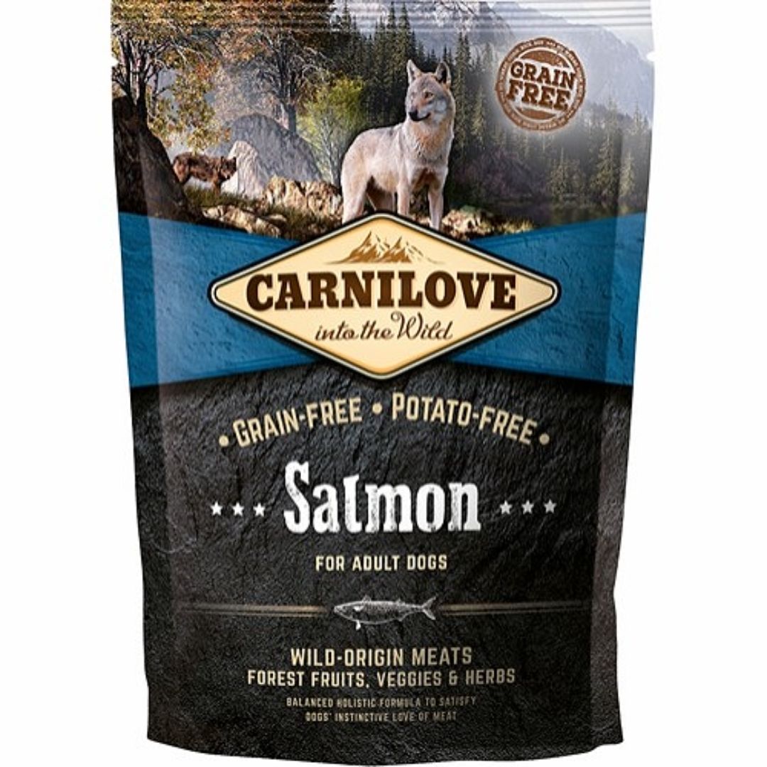 Carnilove Wild | Adult | Salmon | 1,5kg | UDLØBER 07.09.2026