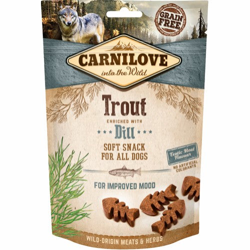 Carnilove Wild | Soft Snack | Ørred & Dild 200g