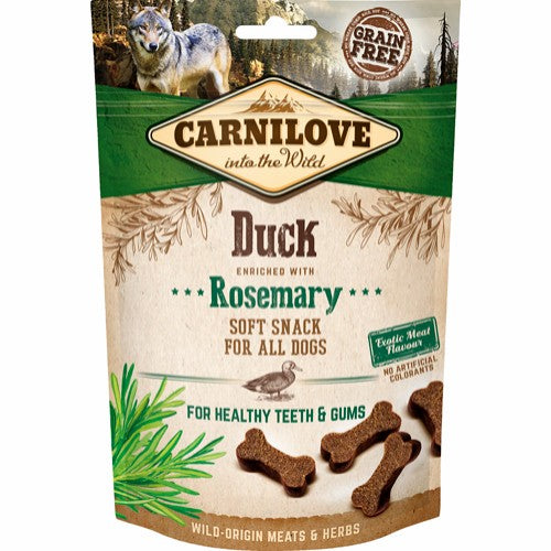Carnilove Wild | Soft Snack | And & Rosmarin 200g