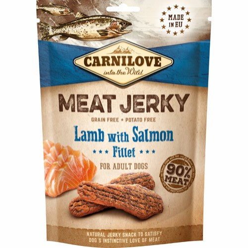 Carnilove Wild | Meat Jerky | Lam & Laks Filet 100g