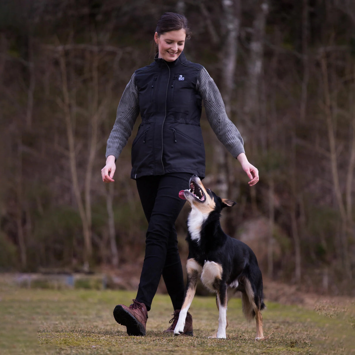 DC | Elite Hundetræningsvest | Sort | Bamboo