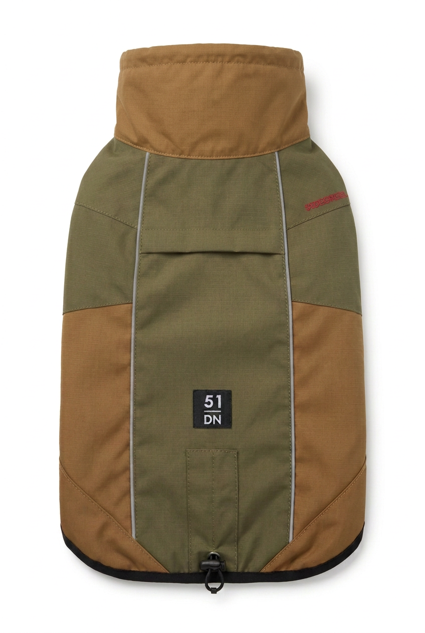 51 Degrees North | Rain Parka | Caramel