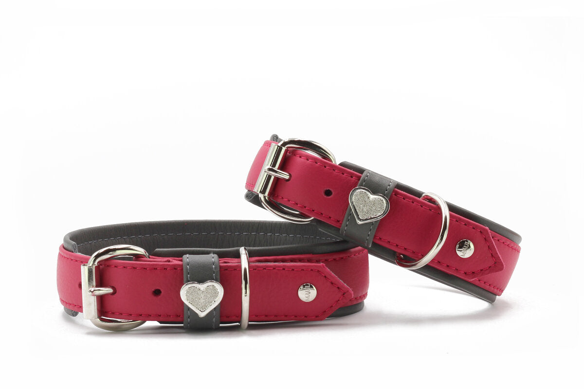 Maul | Læderhalsbånd Spring Break | Lipstick