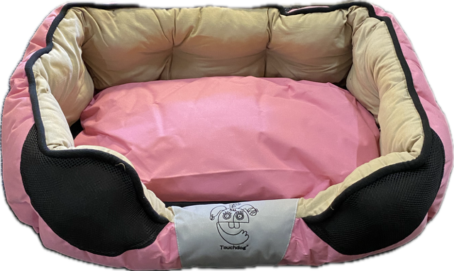 TouchDog | Hundeseng | Lyserød | Restparti