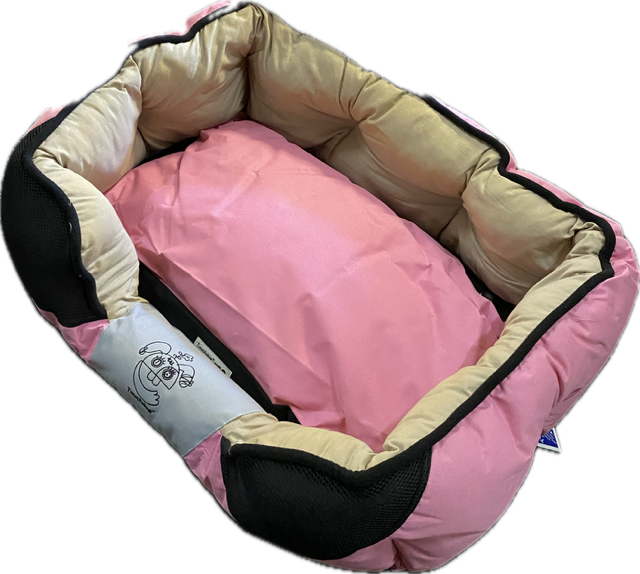 TouchDog | Hundeseng | Lyserød | Restparti