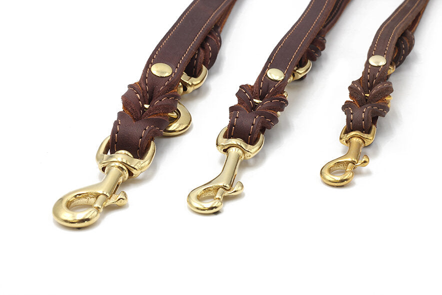 Maul | Læderline Klasisk Brun & Cognac | 2 M | M. Guld